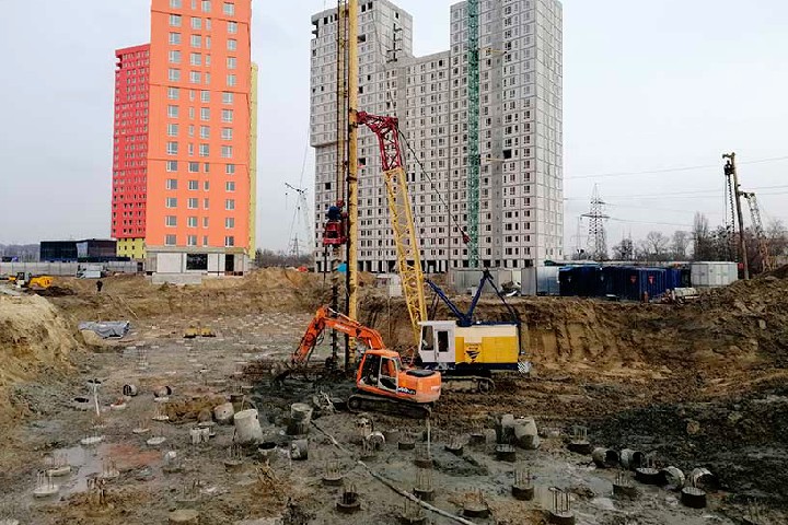 Послуги з буріння паль в Києві від компанії «Олімпія Білд»
